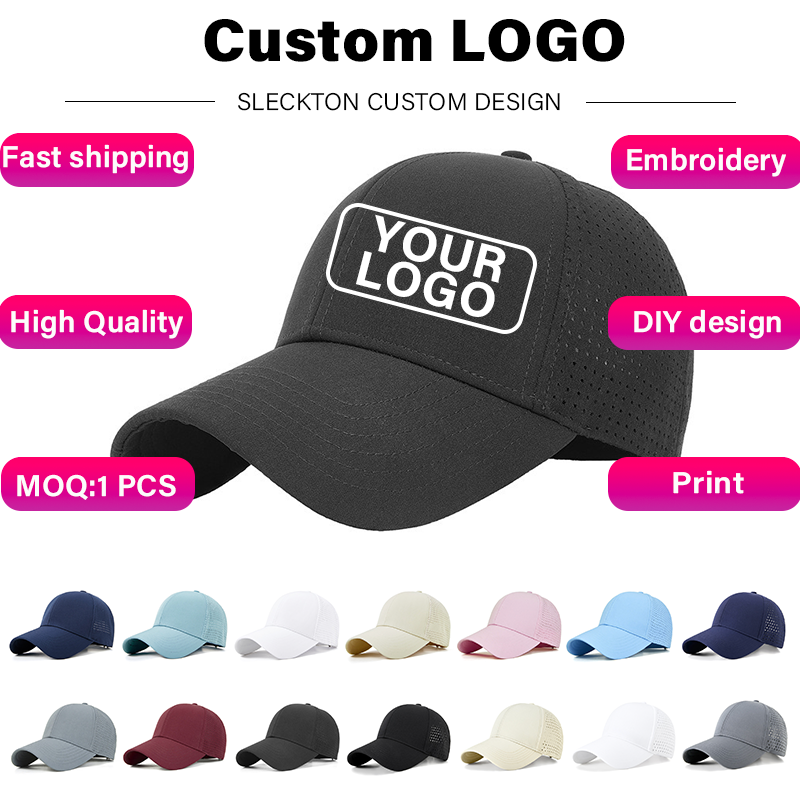 Embroidery Design Logo - Casquettes de Baseball à séchage rapide