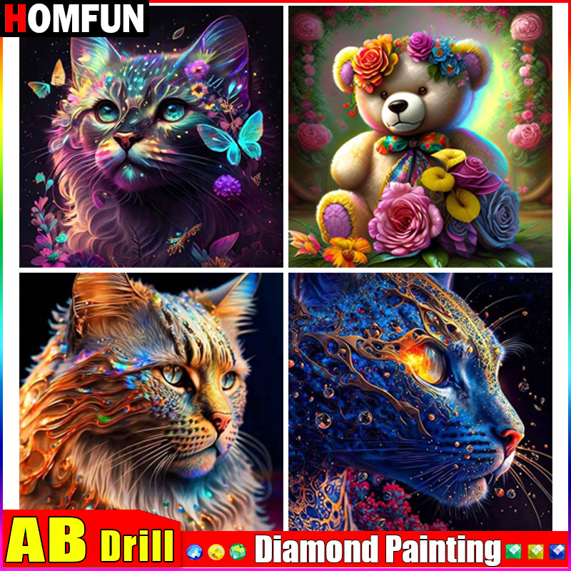 Embroidery Bali - MFUN AB Art 5D DIY Diamond