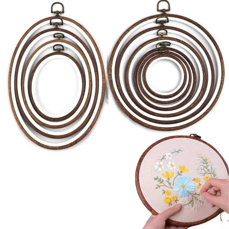 Embroidery Hooping - 10 pièces outil de couture rond