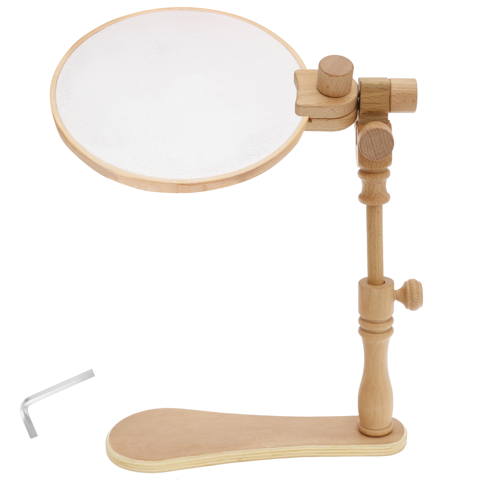 Embroidery Zone - Support de cerceaux de broderie mains