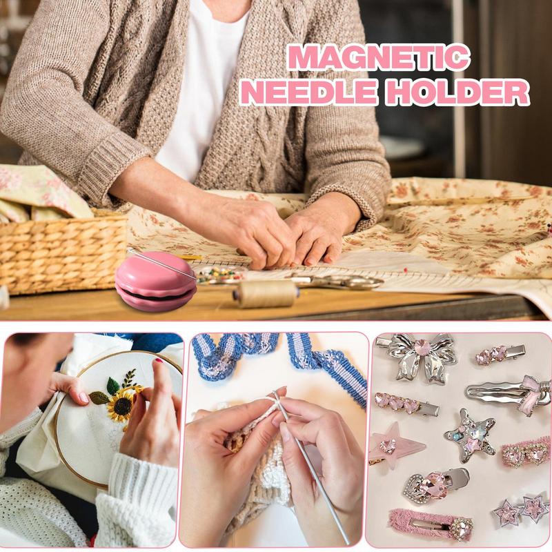 Needle Minder Magnet - Aiguille Minder aimant porte-épingle magnétique Macaron
