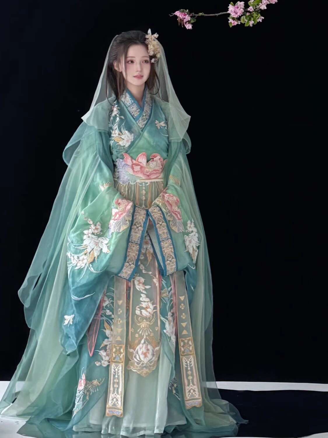 Embroidery Skirt - Nouvelle Fiesta carnaval Halloween Cos Cosplay