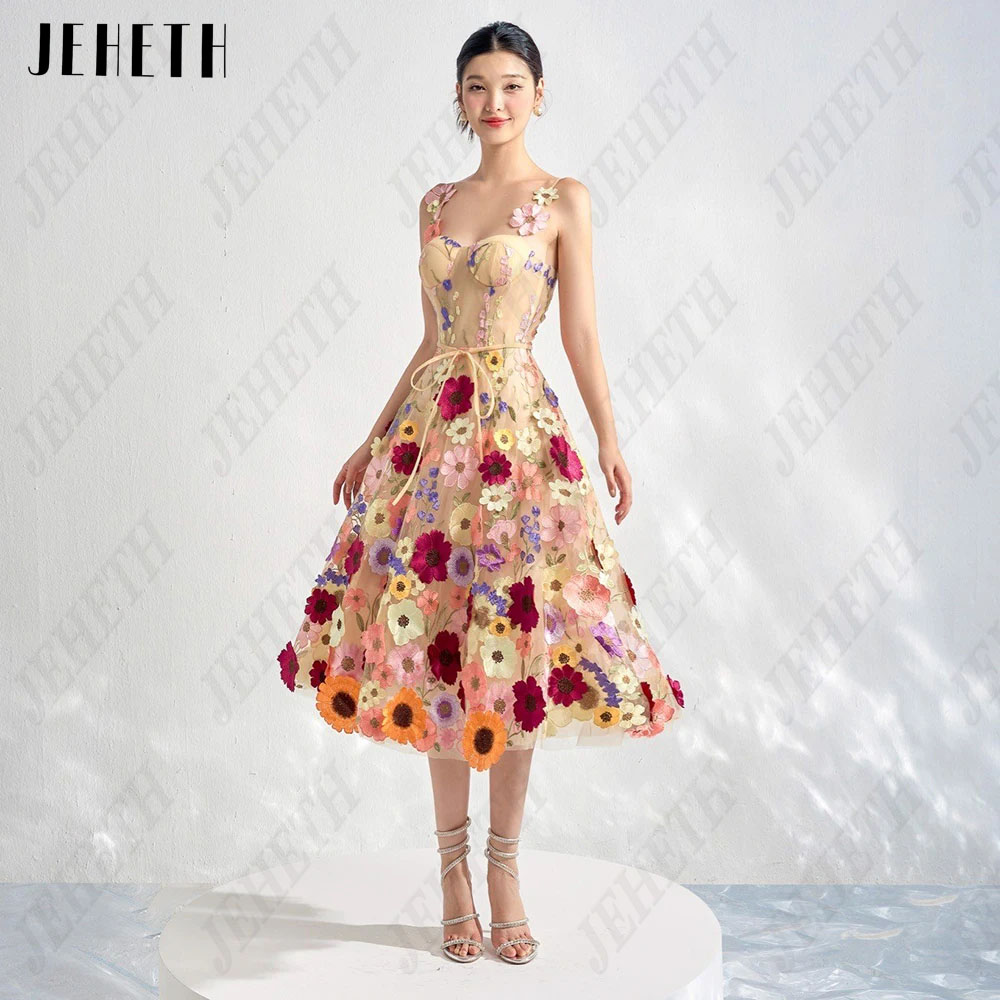 Embroidery Bali - Jeheth Embroidery Lace midi PROM robes