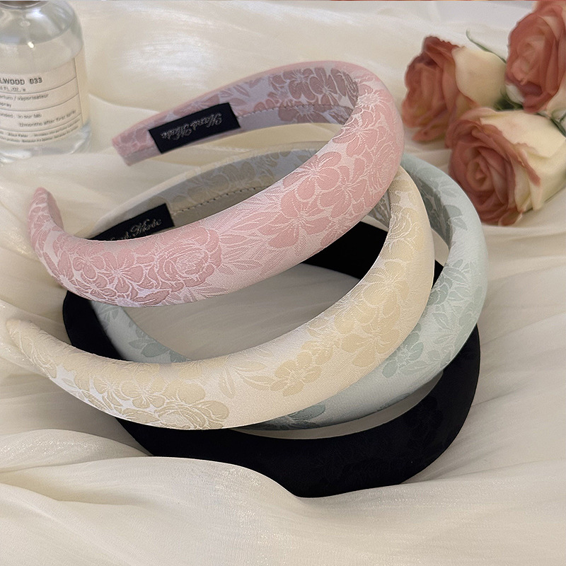 Embroidery Hooping - Bandeaux en éponge de fleurs de