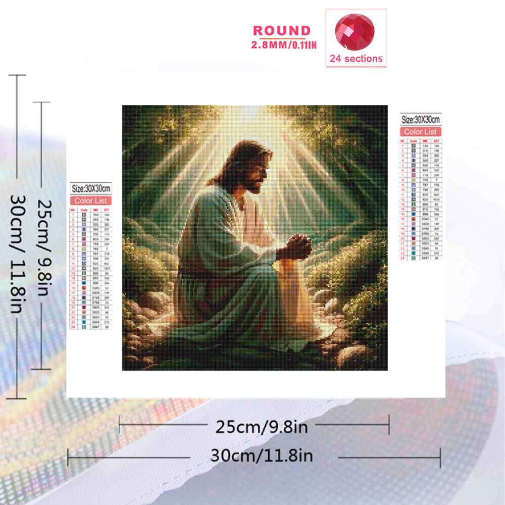Momoart ours diamant mosaïque  - Embroidery Jesus avis et prix