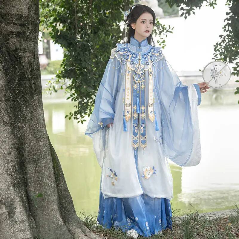 Bimonthly [Lan Jin Luo] nouvel - Embroidery Skirt avis et prix