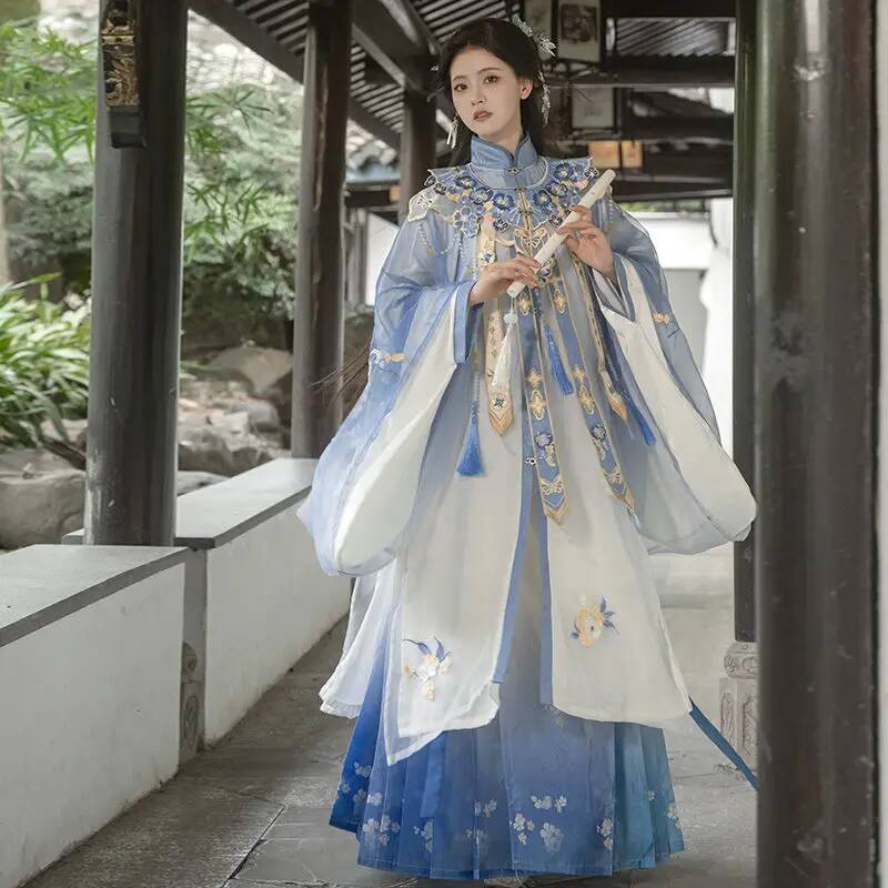 Bimonthly [Lan Jin Luo] nouvel - Embroidery Skirt avis et prix