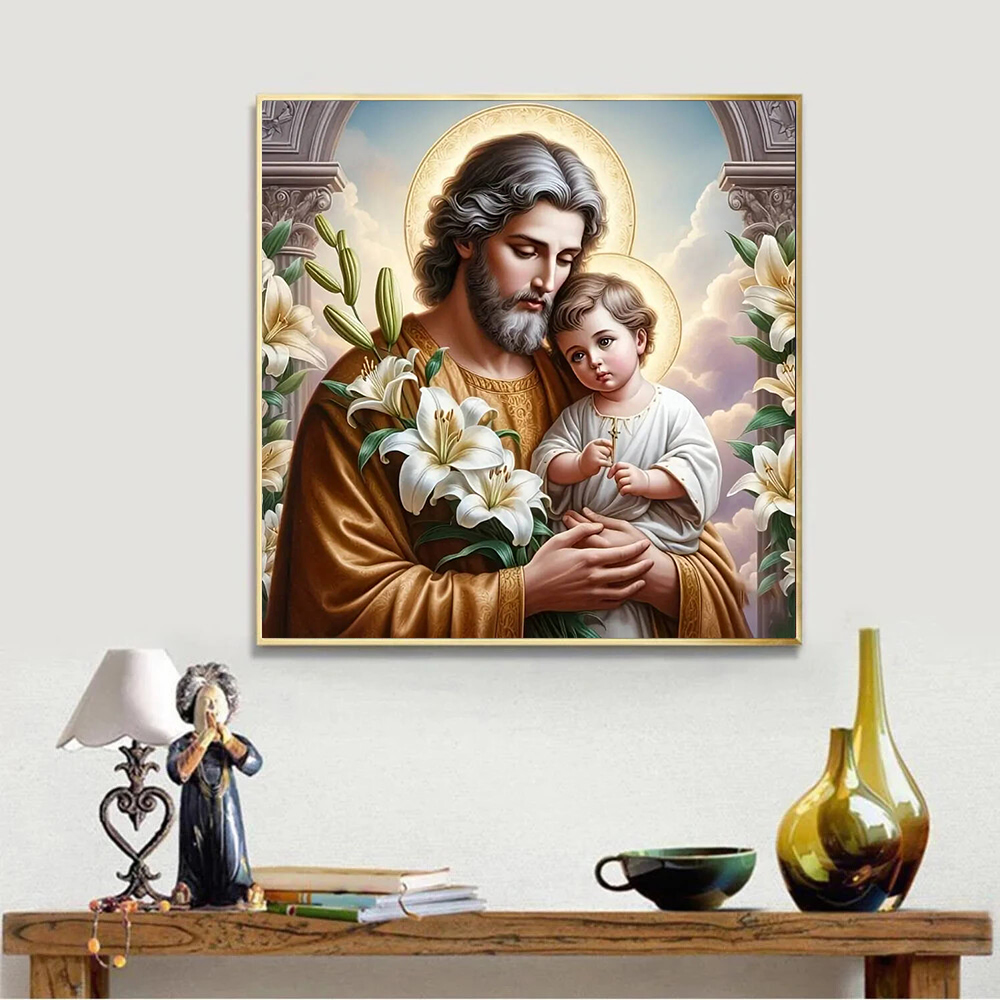 Jésus Religion diamant peintur - Embroidery Jesus avis et prix