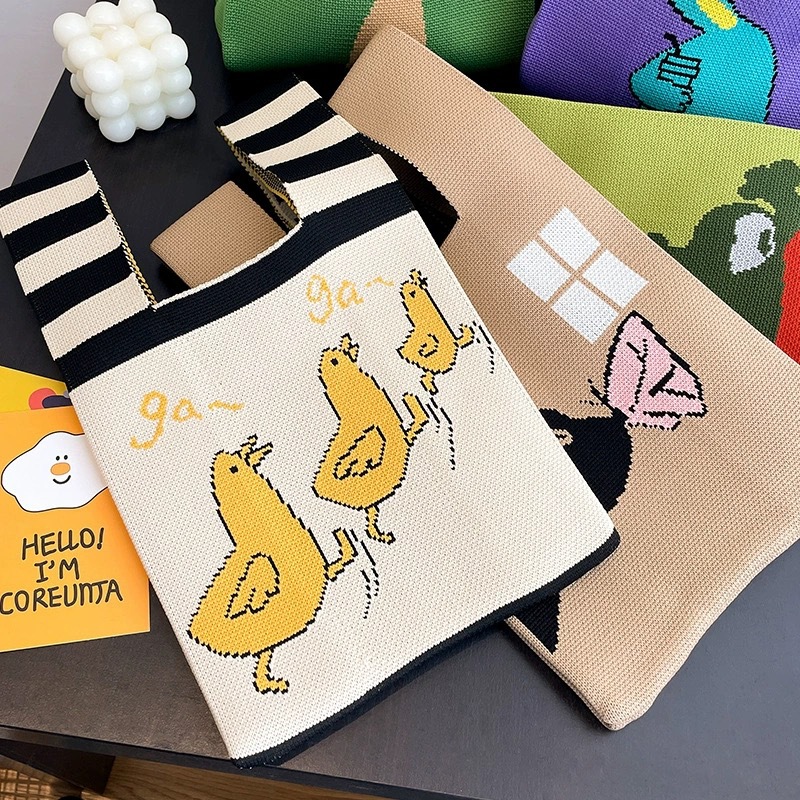 Sac de poignet à nœud pour fem - Embroidery Knot avis et prix