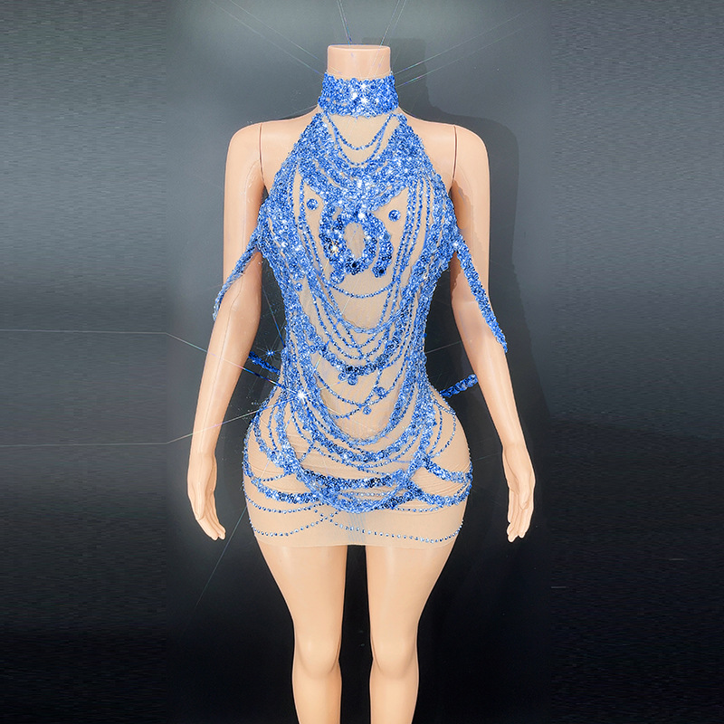 Robes de Rhargentées kly pour  - Embroidery Skirt avis et prix