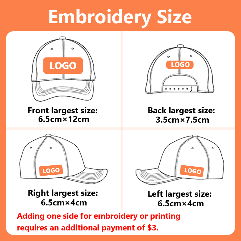 CamSolomon-Chapeau brodé avec  - Embroidery Design Logo avis et prix