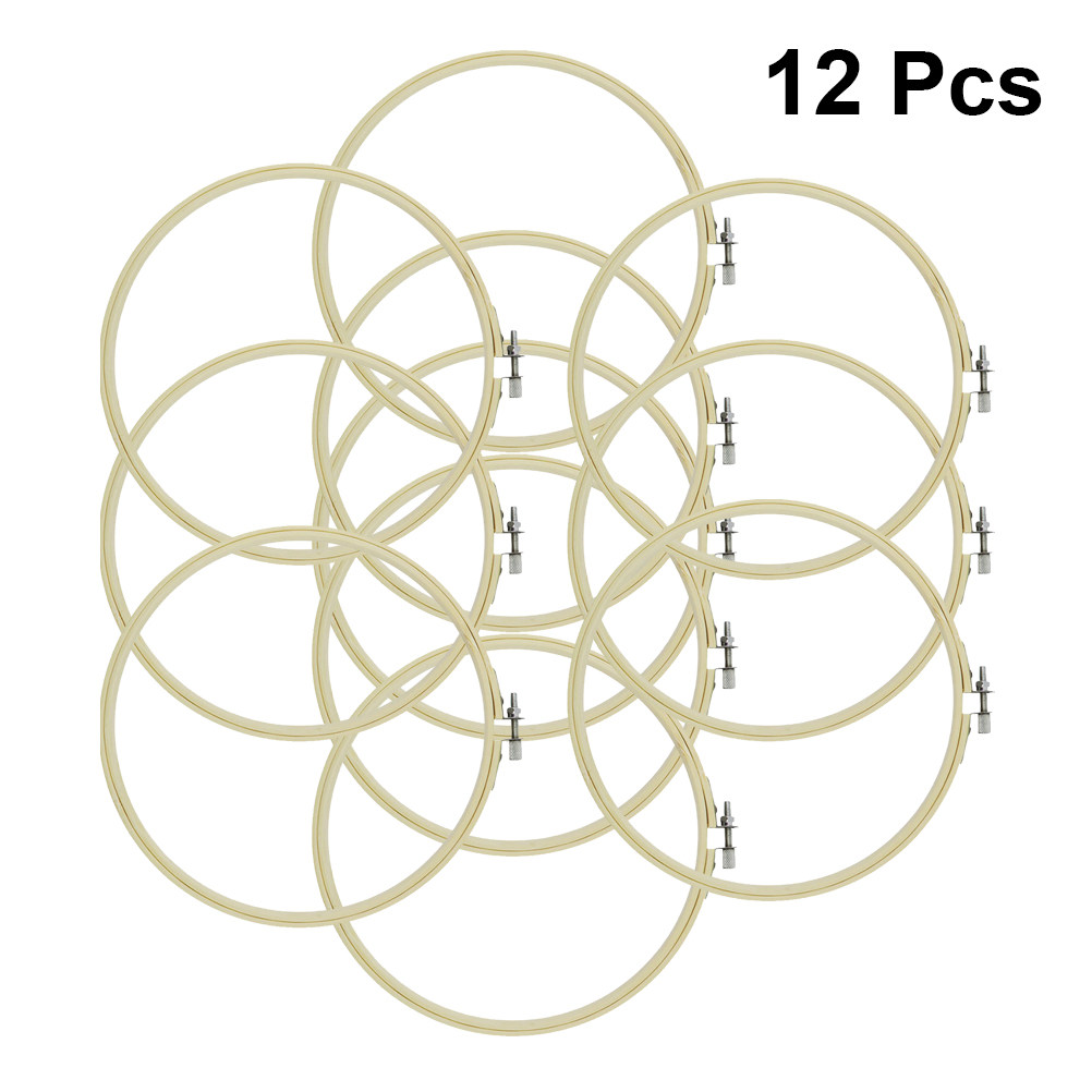 Ensemble de 12 cercles à brode - Embroidery Hooping avis et prix