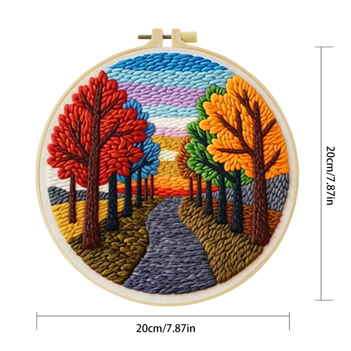 Kit de broderie au poinçon Pay - Printed Embroidery Kit avis et prix