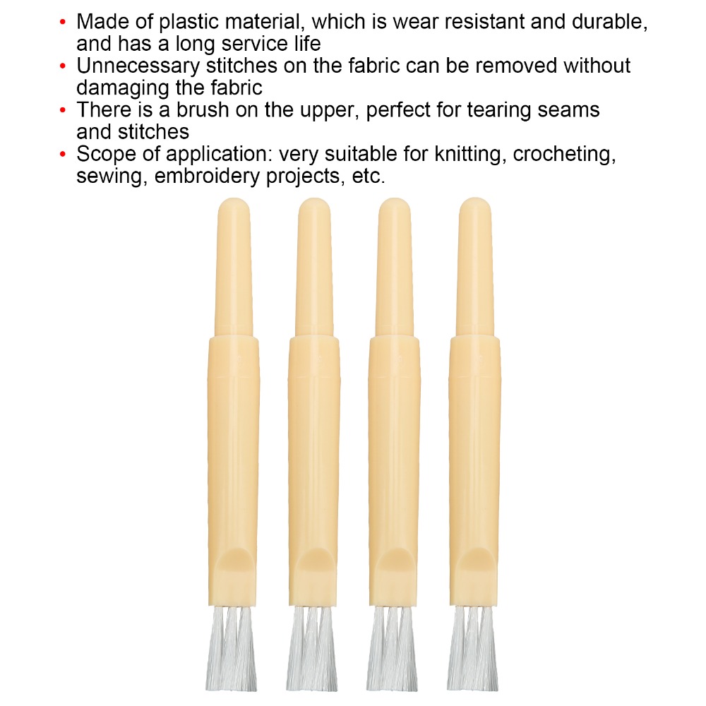 Lot de 4 dissolvants de points - Embroidery Removal Tool avis et prix