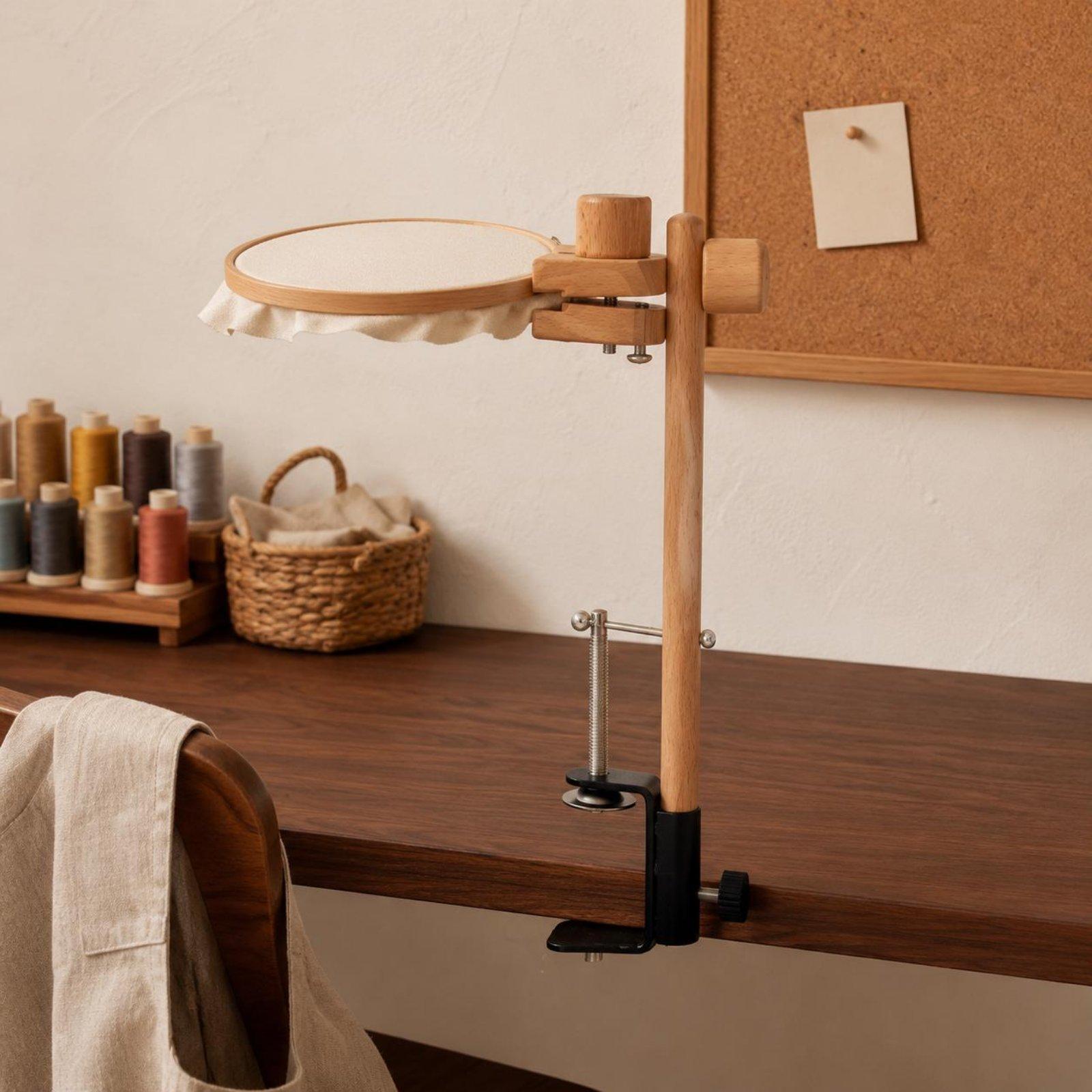 Support de table en bois de hê - Embroidery Hooping avis et prix