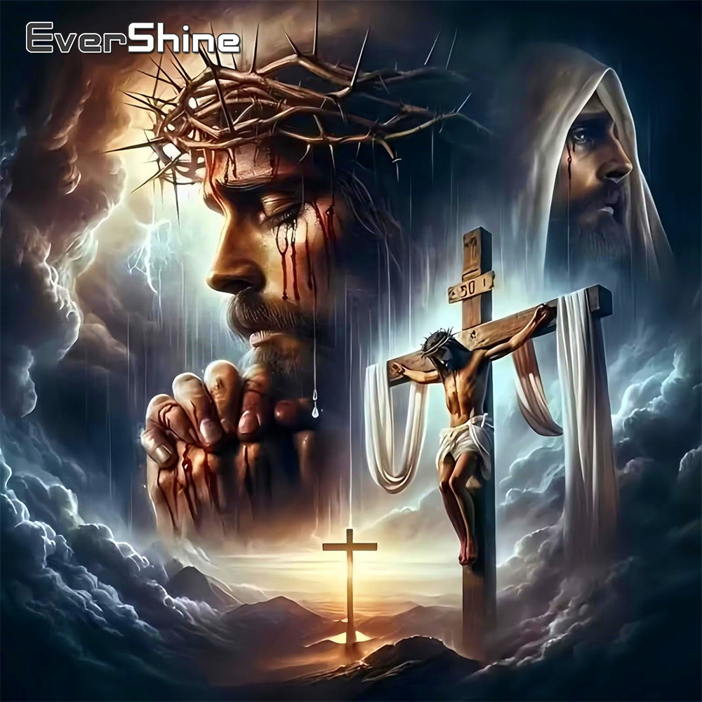 Peinture Diamant Evershine Rel - Embroidery Jesus avis et prix