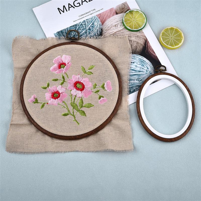 Kit de cercles à broder en boi - Embroidery Zone avis et prix