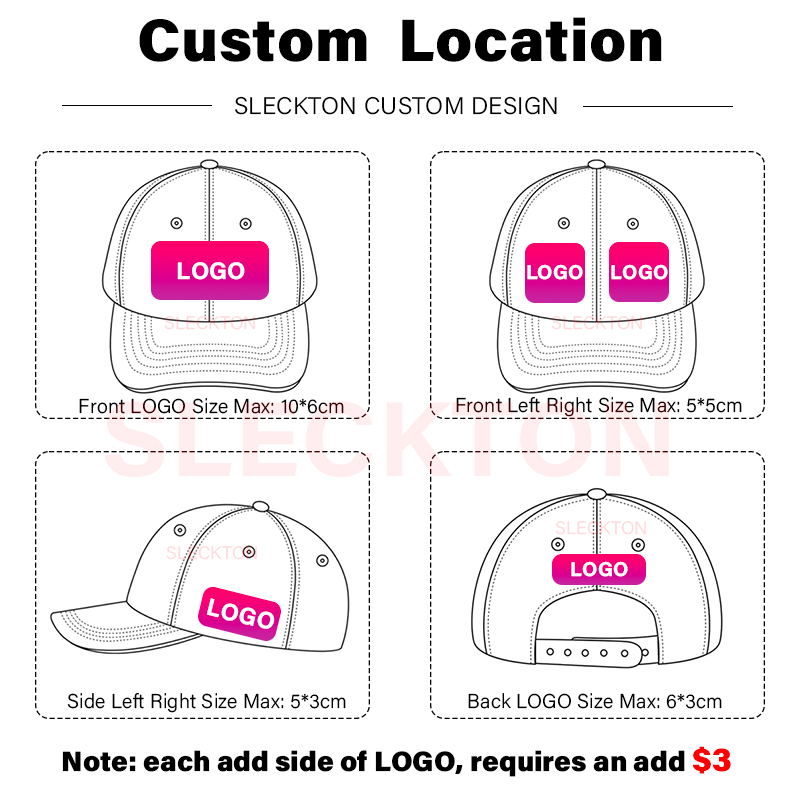 SLECKBOU- Casquette de Basebal - Embroidery Design Logo avis et prix