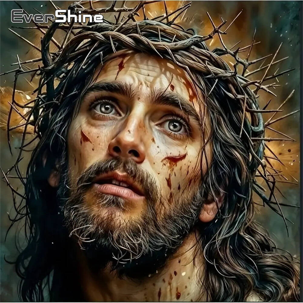 Evershine diamant peinture chi - Embroidery Jesus avis et prix
