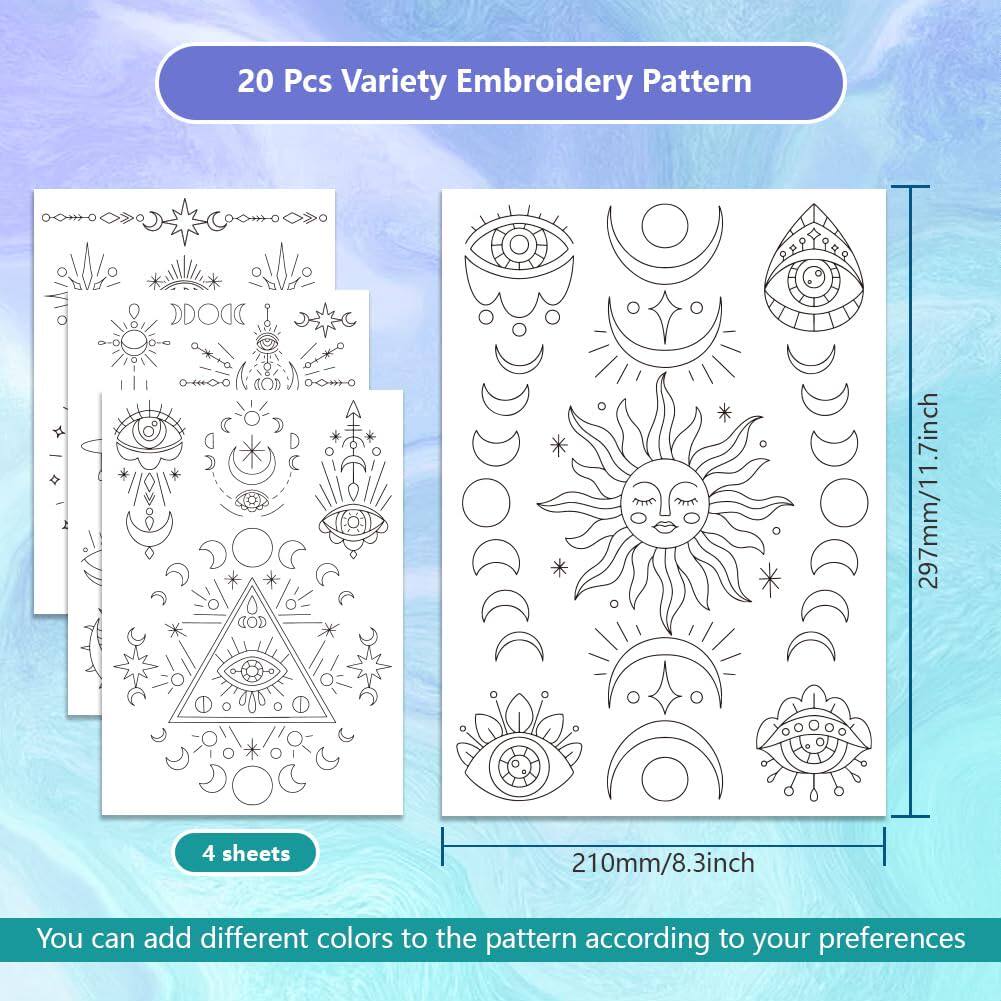 Papier de transfert soluble da - Embroidery Web avis et prix