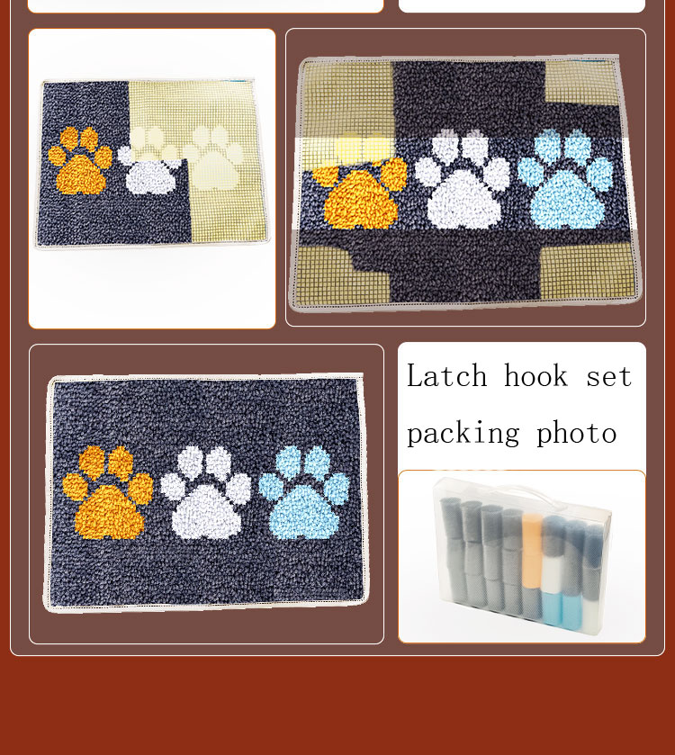 Analyste de crochet de loquet  - Printed Embroidery Kit avis et prix