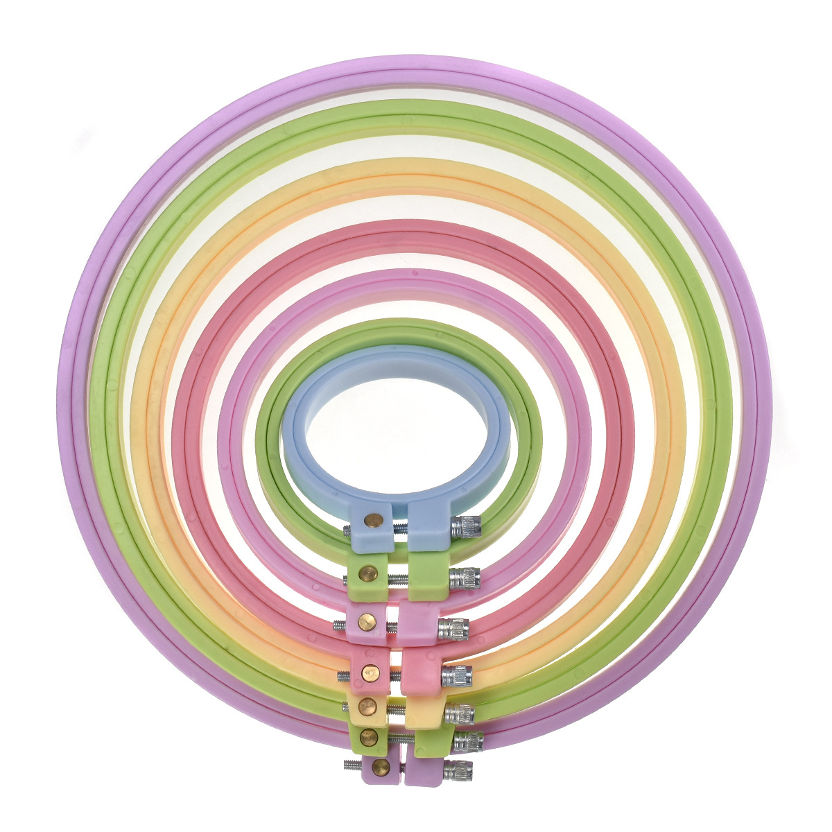 1/7 pièces Cerceau de broderie - Embroidery Hooping avis et prix