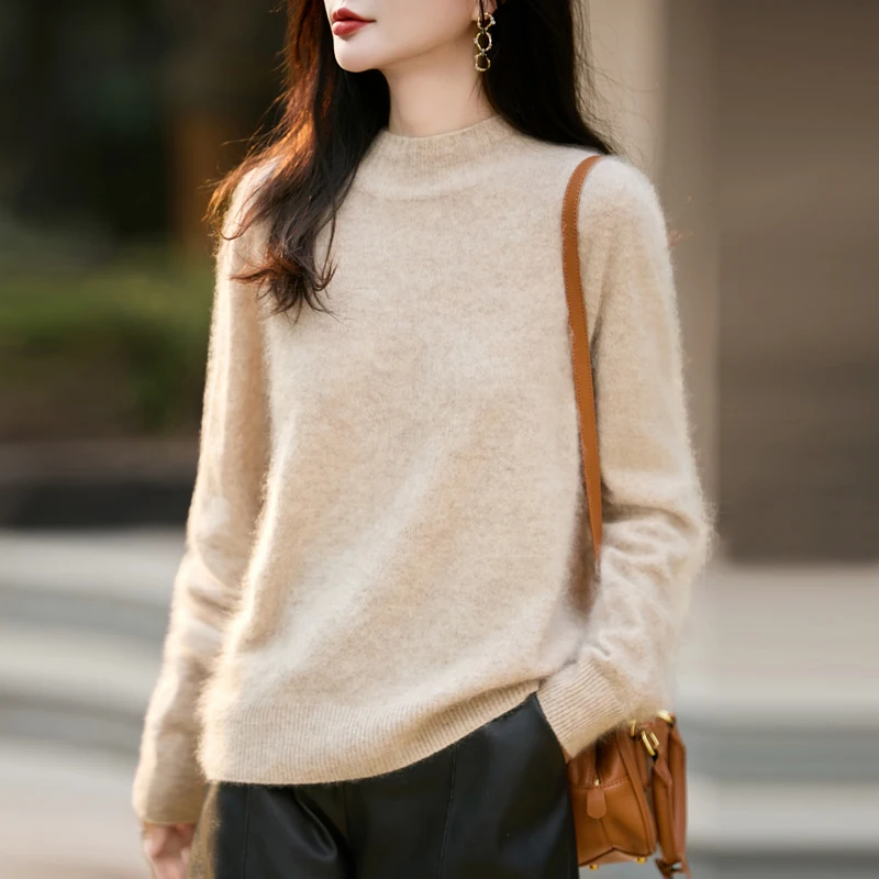 Pull à col haut en laine 100%  - Embroidery Origin avis et prix