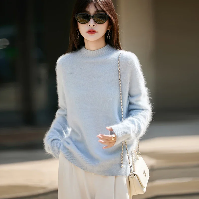 Pull à col haut en laine 100%  - Embroidery Origin avis et prix