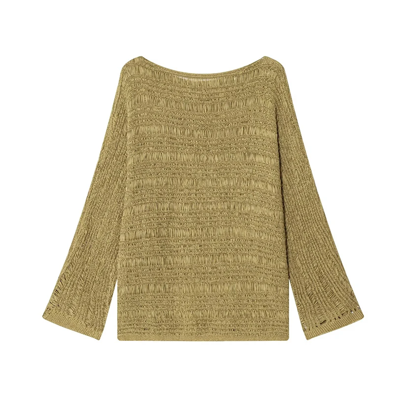 Pull en tricot vintage à col b - Embroidery Origin avis et prix