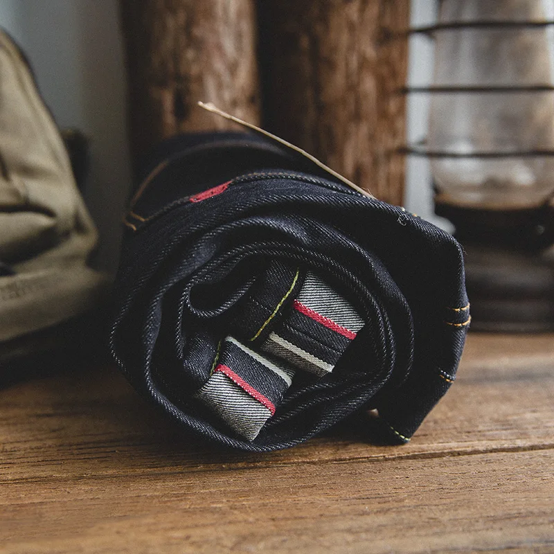 Maden Retro 14.5oz lisière Den - Embroidery On Jeans avis et prix
