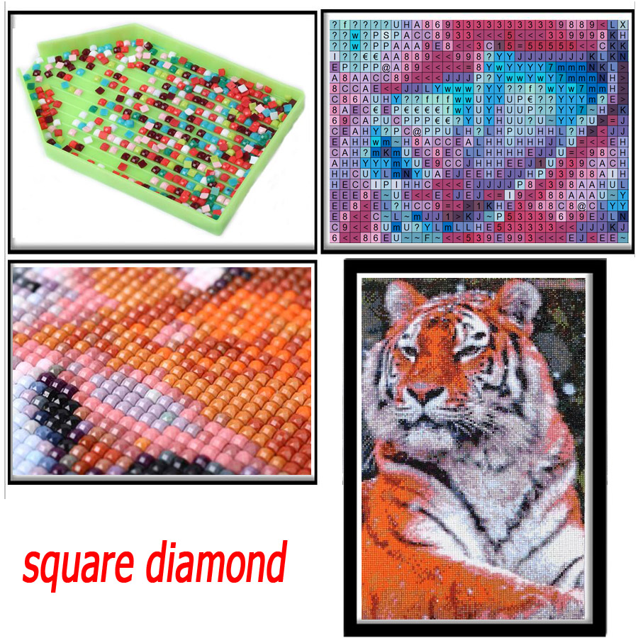 Peinture diamant bâtiment scén - Embroidery Bali avis et prix
