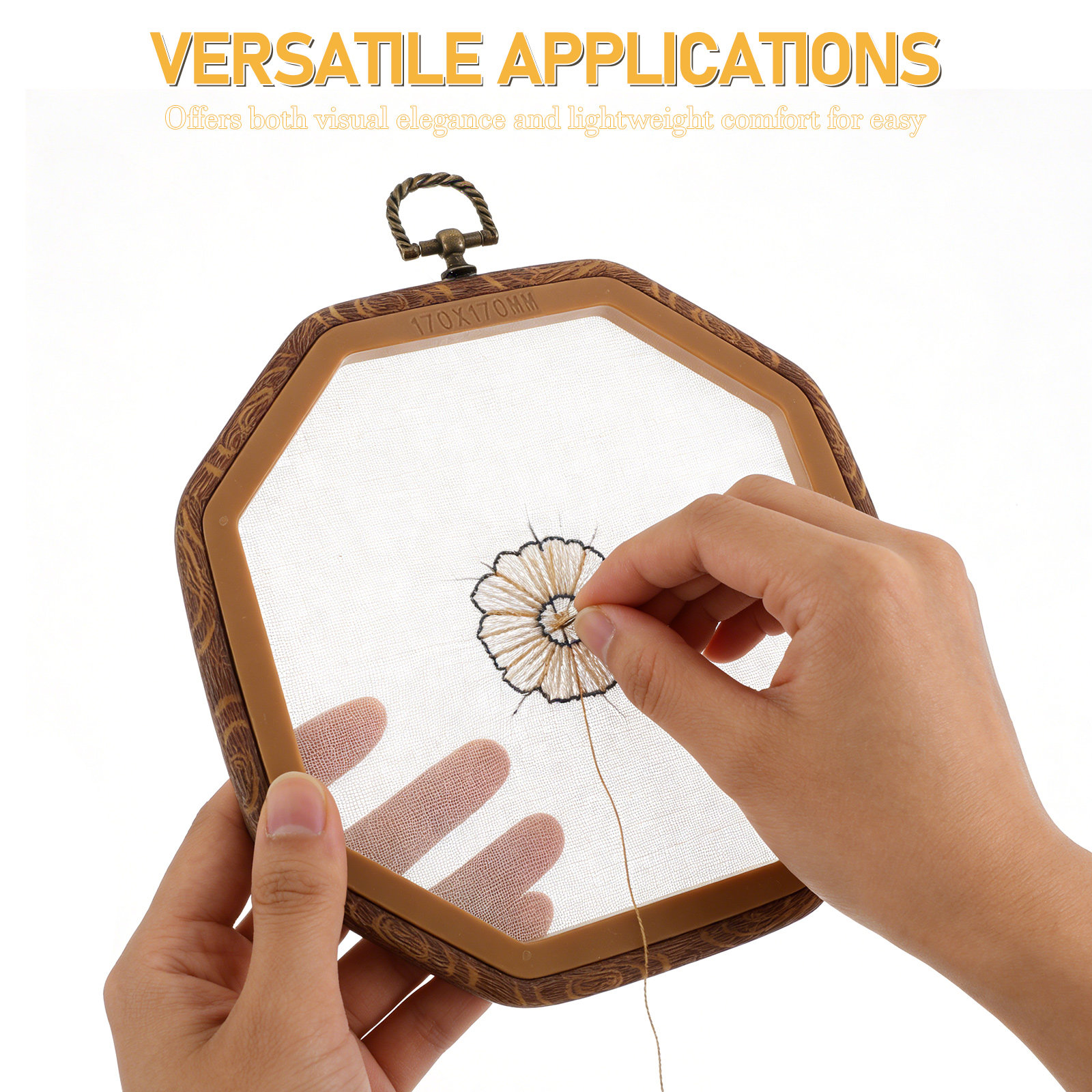 Lot de 6 cerceaux à broder oct - Embroidery Hooping avis et prix