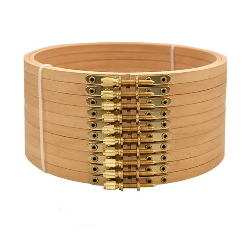 Cerceaux de broderie en bois d - Embroidery Hooping avis et prix