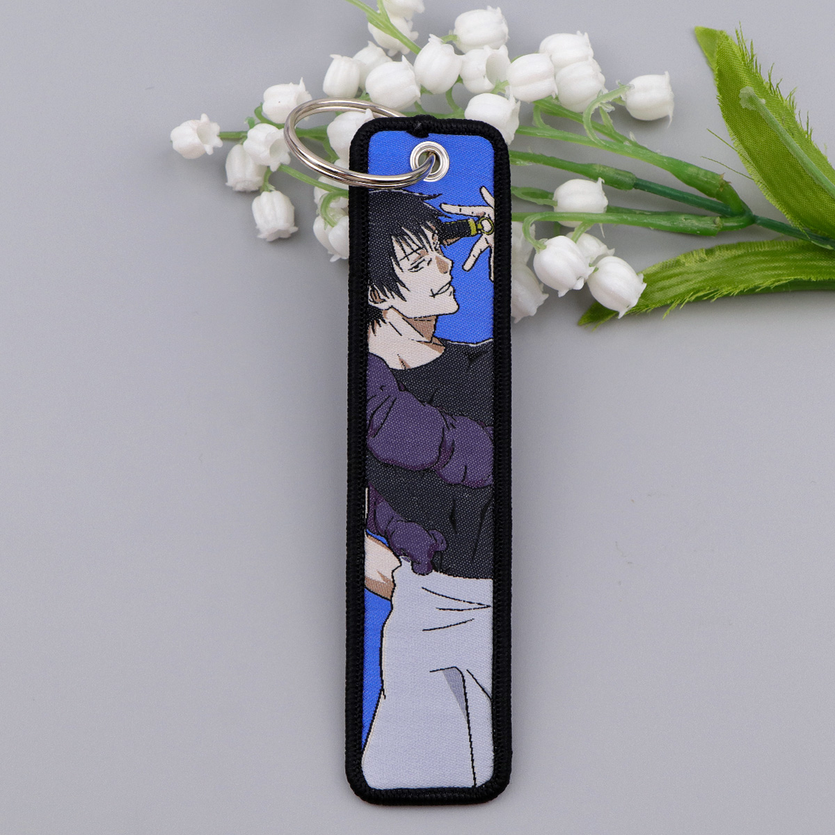 1 pièce Porte-clés brodé Anime - Embroidery Zone avis et prix