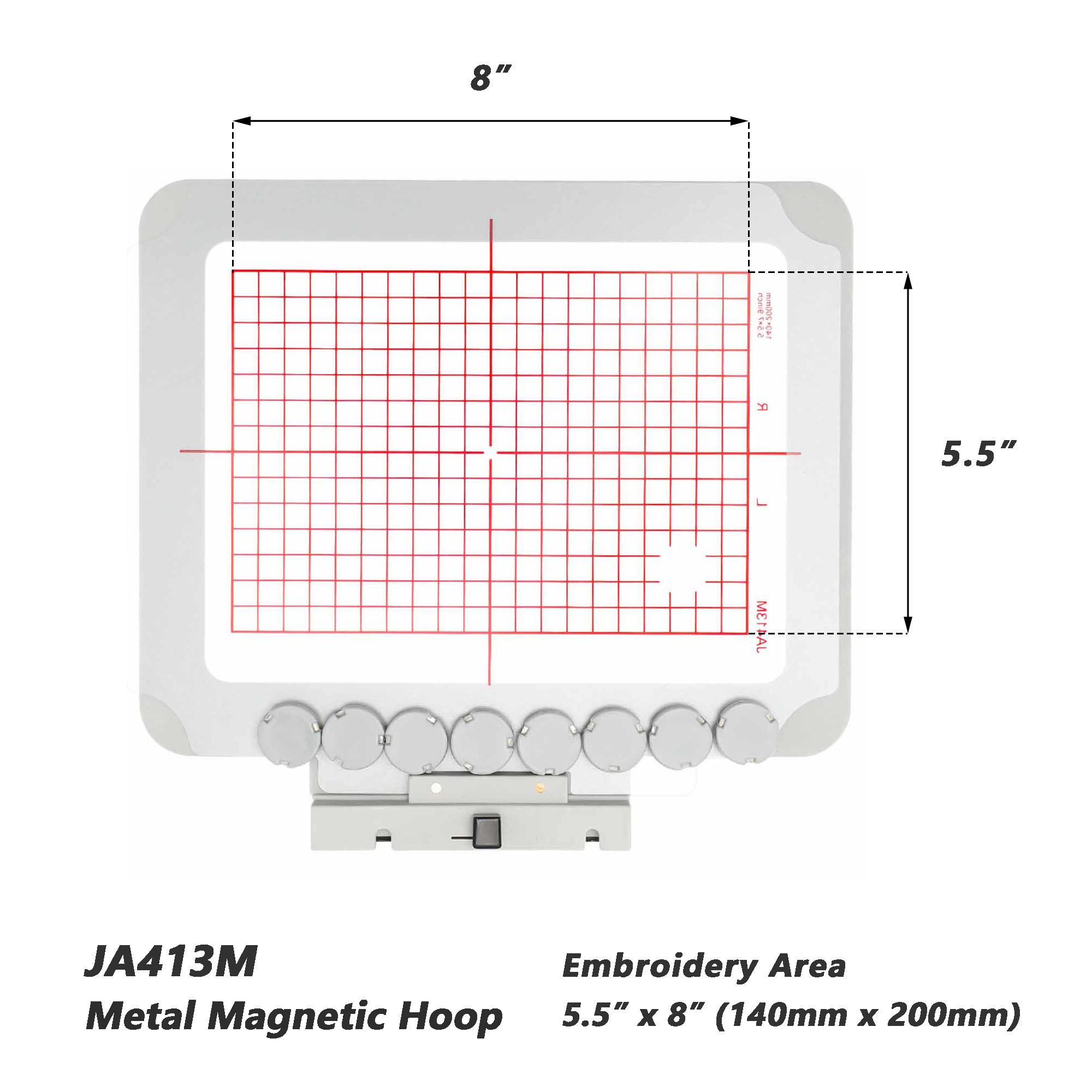 Cerceau magnétique pour Janome - Embroidery Zone avis et prix