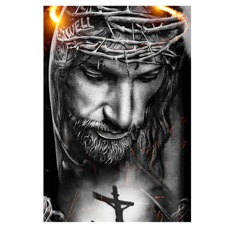 Kit de peinture diamant jésus  - Embroidery Jesus avis et prix