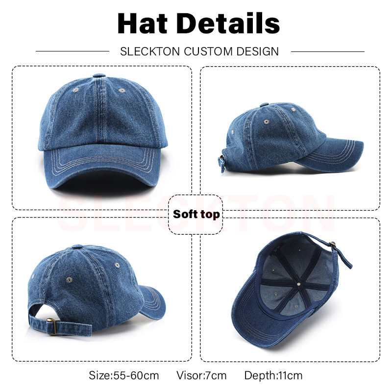 SLECKBOU- Casquette de basebal - Embroidery Design Logo avis et prix
