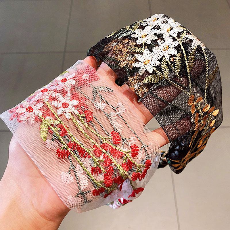 Bandeaux élastiques ethniques  - Embroidery Knot avis et prix
