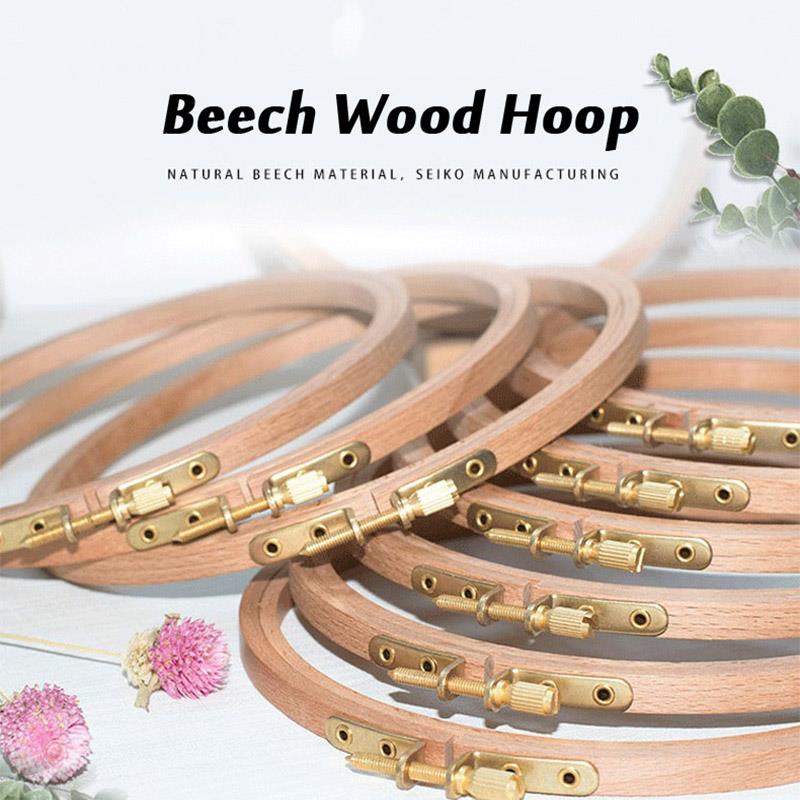 1 pièce Cercle à broder en boi - Embroidery Hooping avis et prix