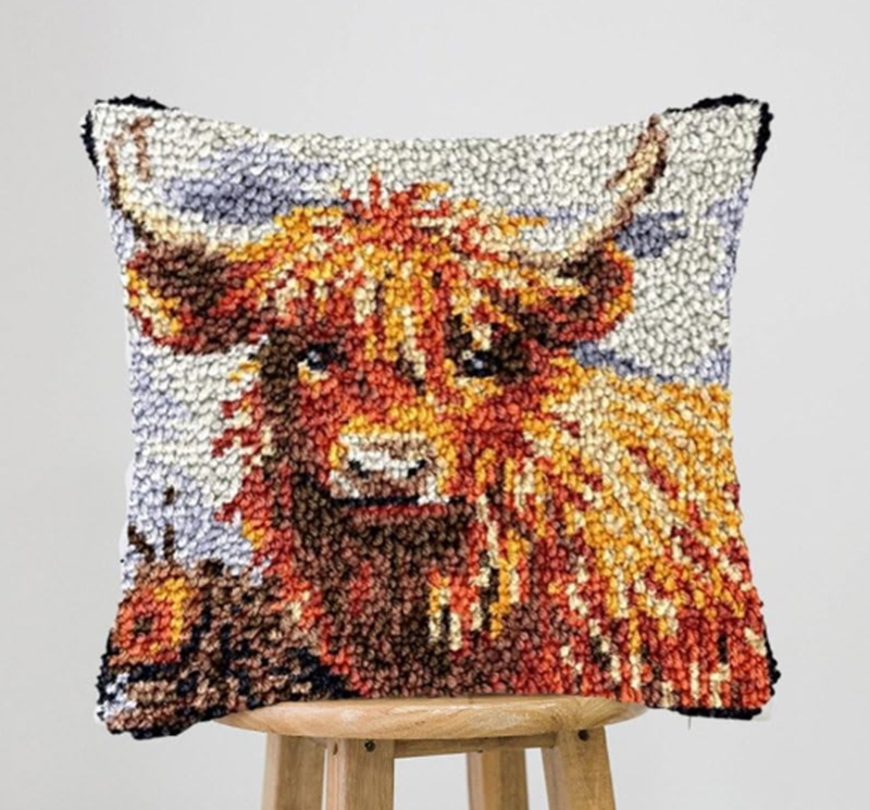 Ensemble de broderie de tapis  - Printed Embroidery Kit avis et prix