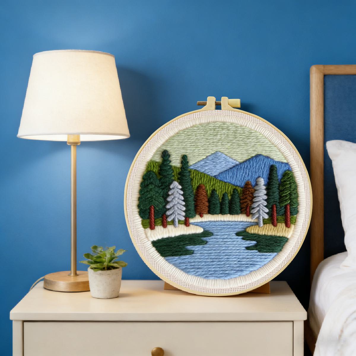 Kit de broderie au poinçon Pay - Printed Embroidery Kit avis et prix