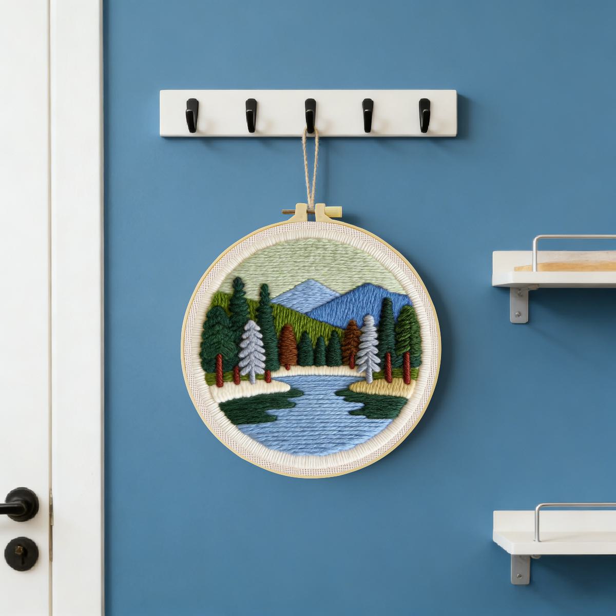 Kit de broderie au poinçon Pay - Printed Embroidery Kit avis et prix