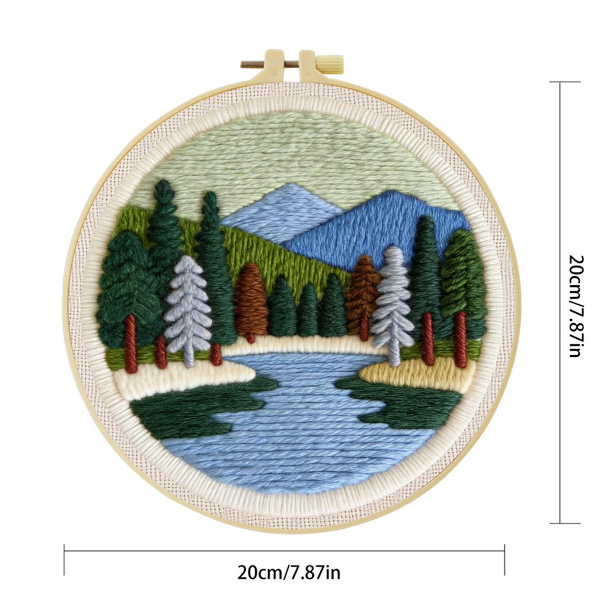 Kit de broderie au poinçon Pay - Printed Embroidery Kit avis et prix