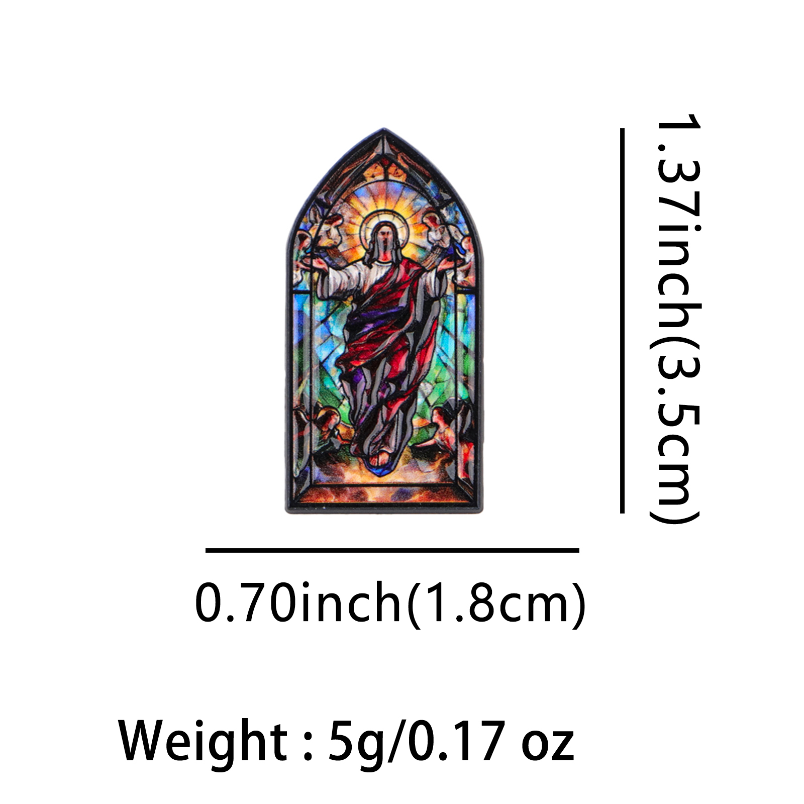 Broches vintage Vierge Marie J - Embroidery Jesus avis et prix
