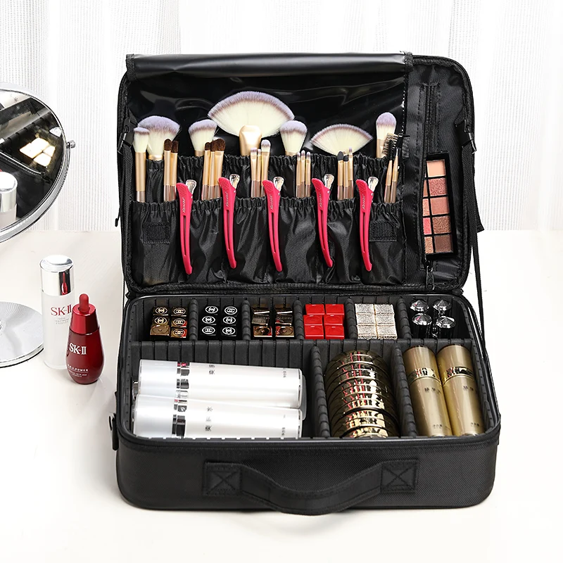 Sac cosmétique portable profes - Embroidery Bag avis et prix