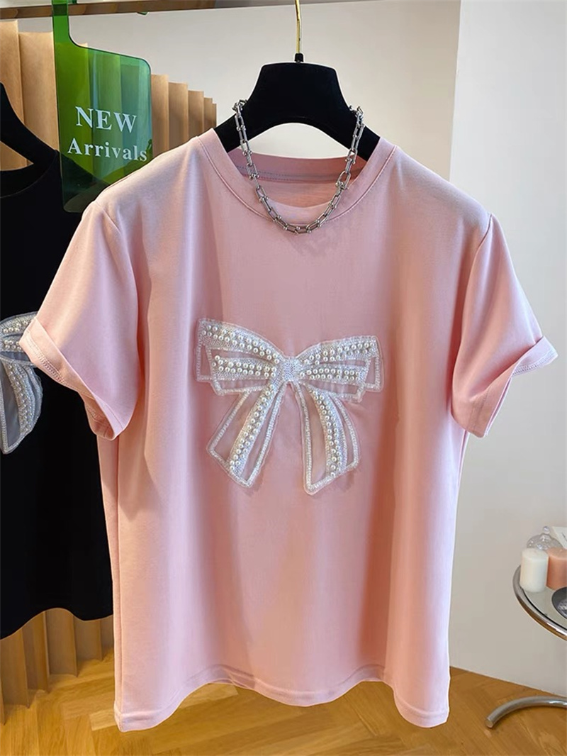   T-shirt à manches courtes po - Embroidery Knot avis et prix
