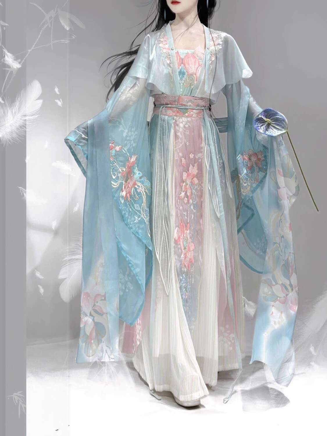Nouveau Hanfu Wei Jinfeng indu - Embroidery Skirt avis et prix