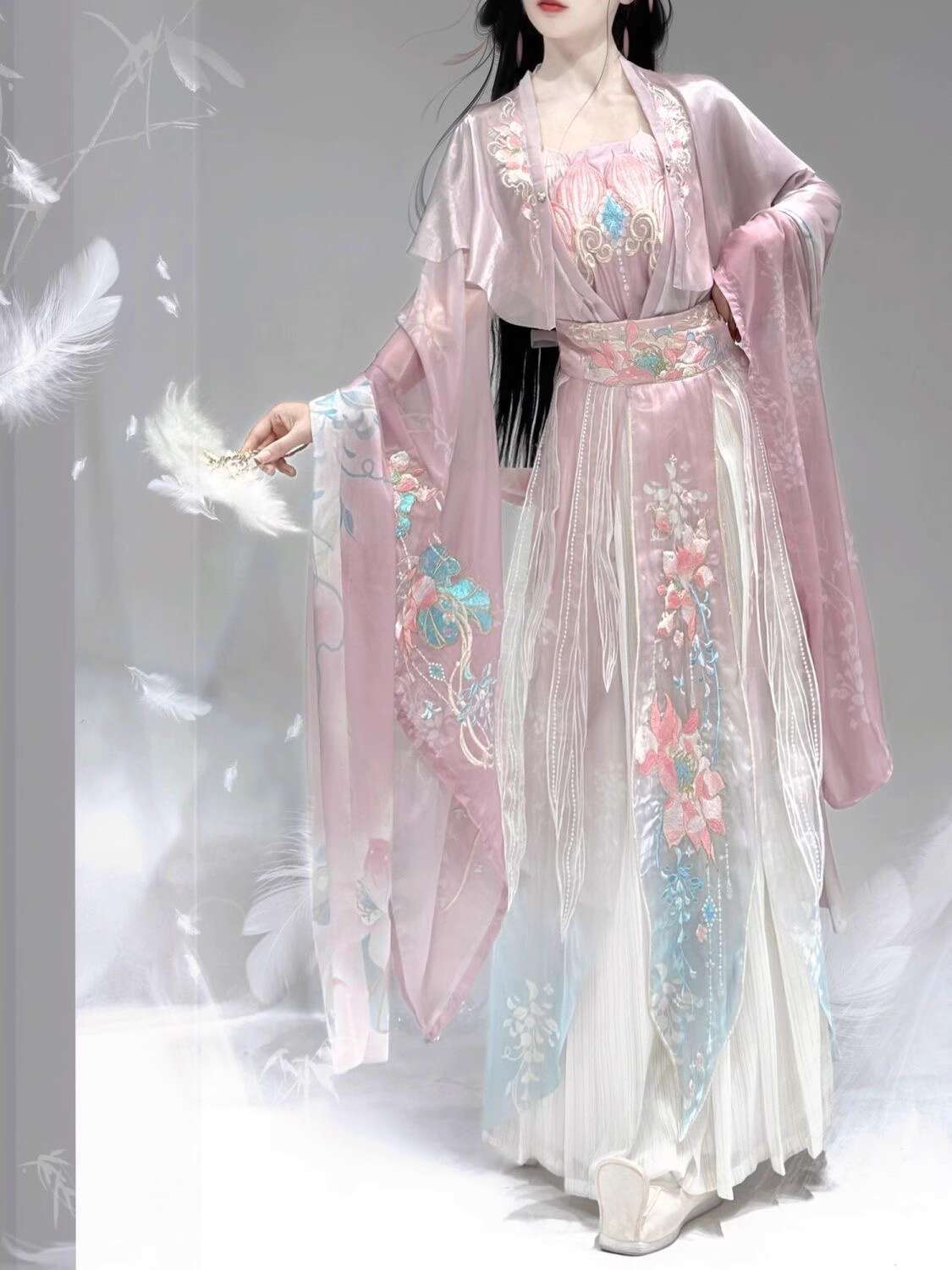 Nouveau Hanfu Wei Jinfeng indu - Embroidery Skirt avis et prix