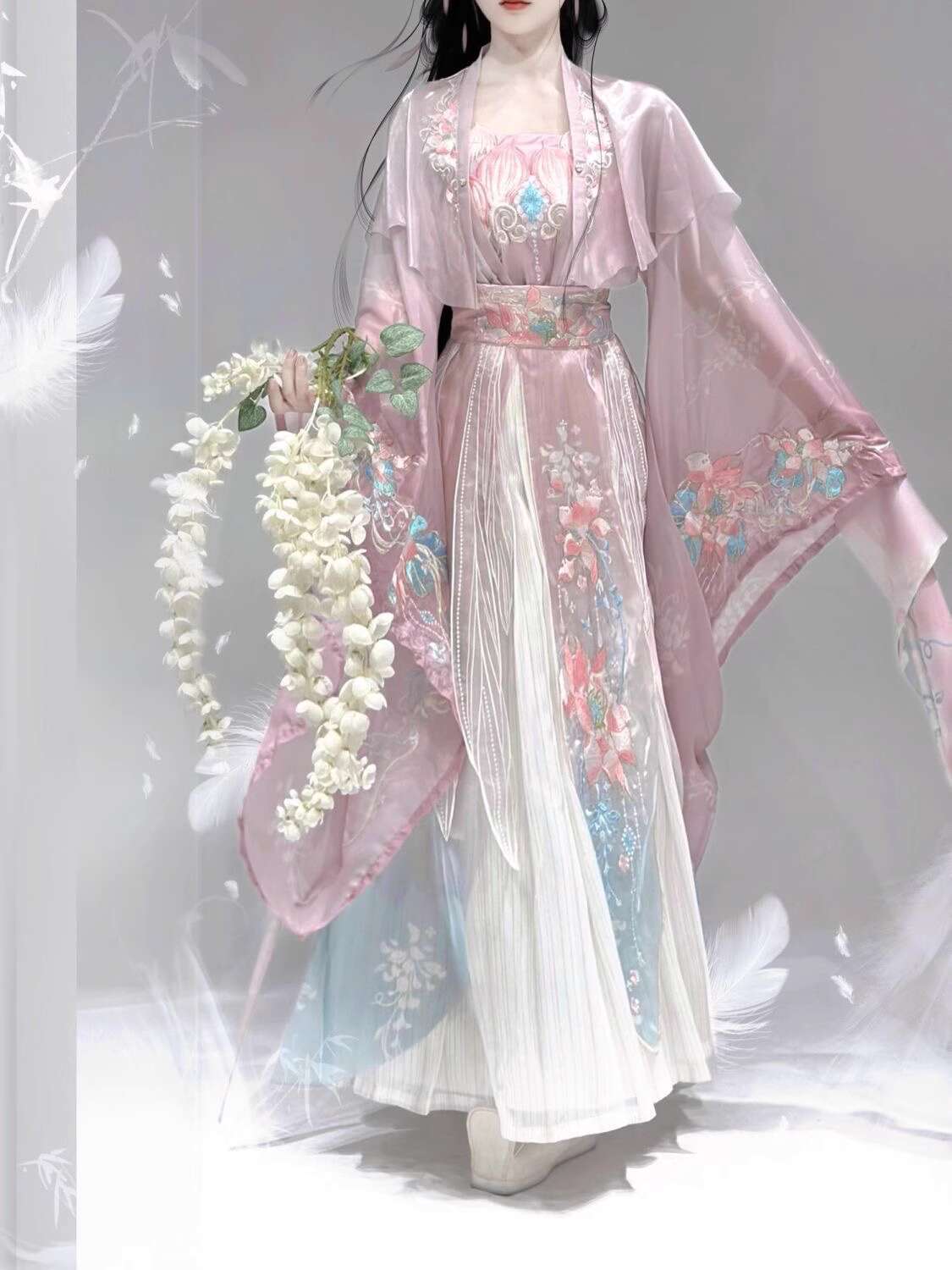 Nouveau Hanfu Wei Jinfeng indu - Embroidery Skirt avis et prix