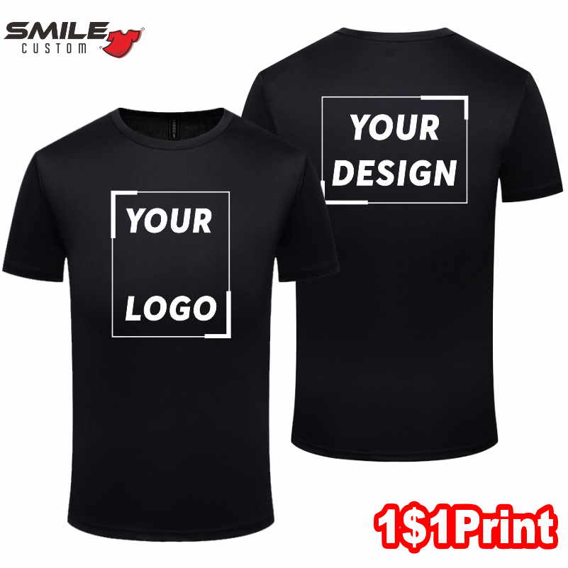 T-shirt de sport à manches cou - Embroidery Design Logo avis et prix